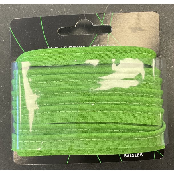 Tittekant 5 m pk. 100% bomuld LIME GRN