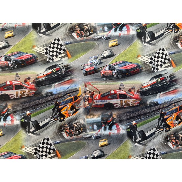 Bomulds jersey racer bil / formel 1