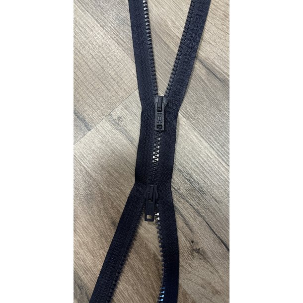 2 vejs lynls delbar kraftig 5 mm - 150 cm lang SORT "kan afkortes ved psyningen"