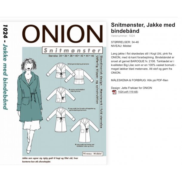Onion 1024 Jakke
