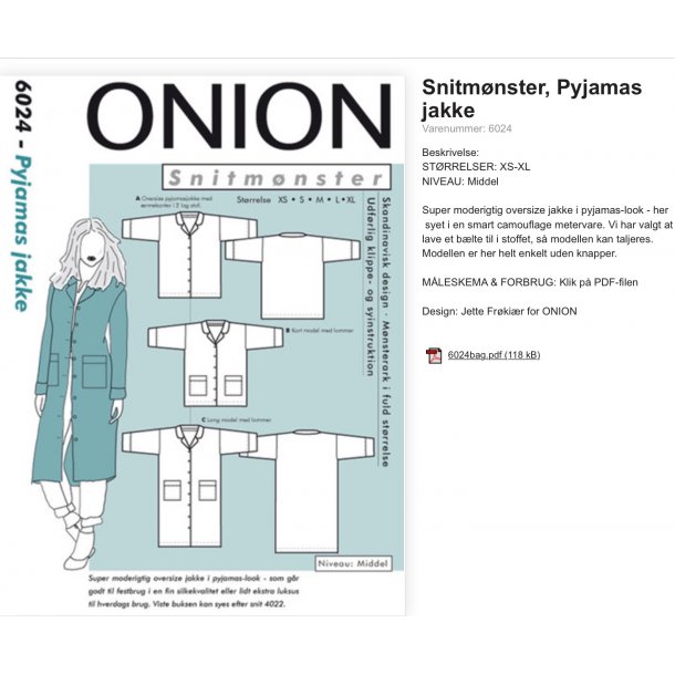 Onion 6024 Jakke