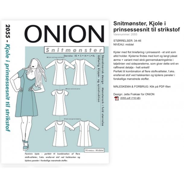 Onion 2055 kjole