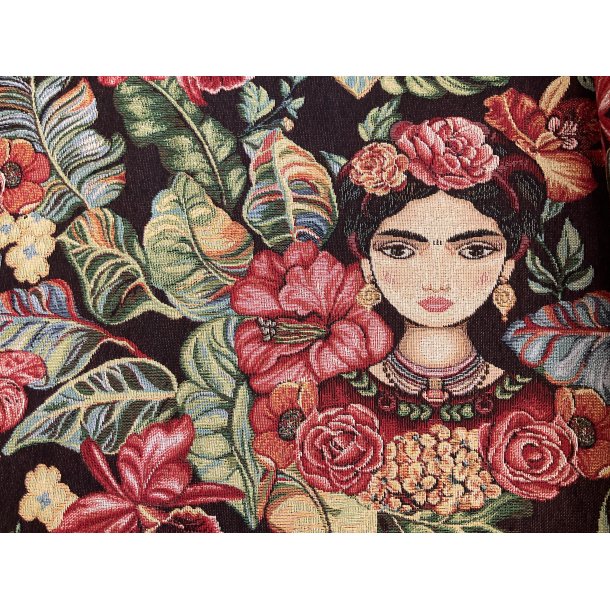 Gobelin sort bund med FRIDA 189 kr pr m "NU 129 kr."
