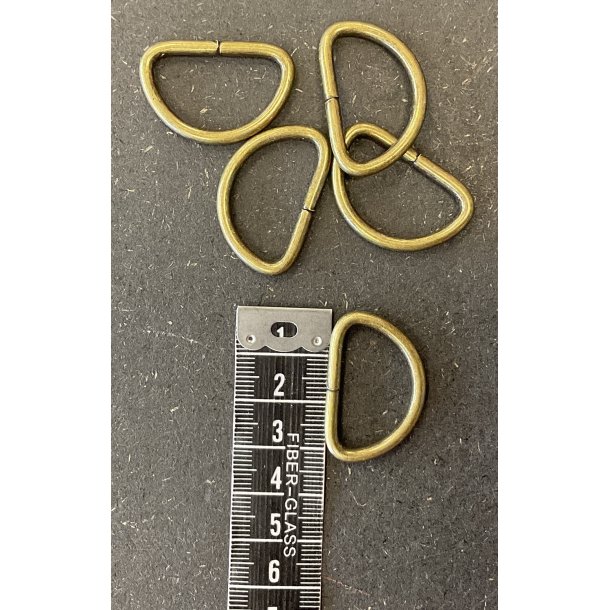 D-ring 30 mm antik