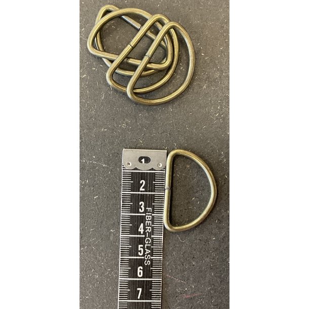 D-ring 35 mm antik