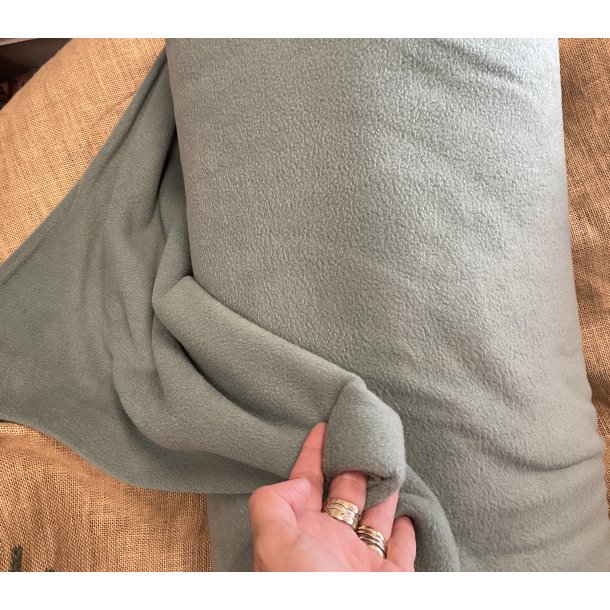 Kraftig bld fleece antipilling 240 g. STVET MINT. 89 kr pr m