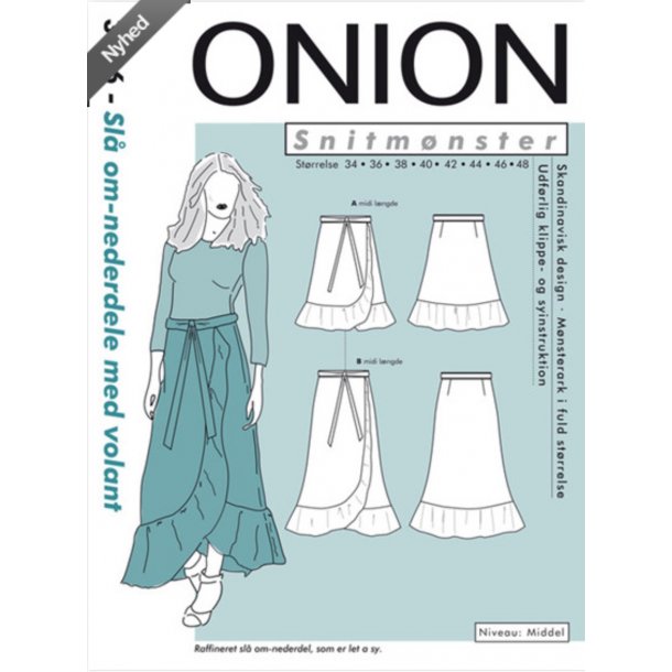 Onion 3036 Nederdel m/volant