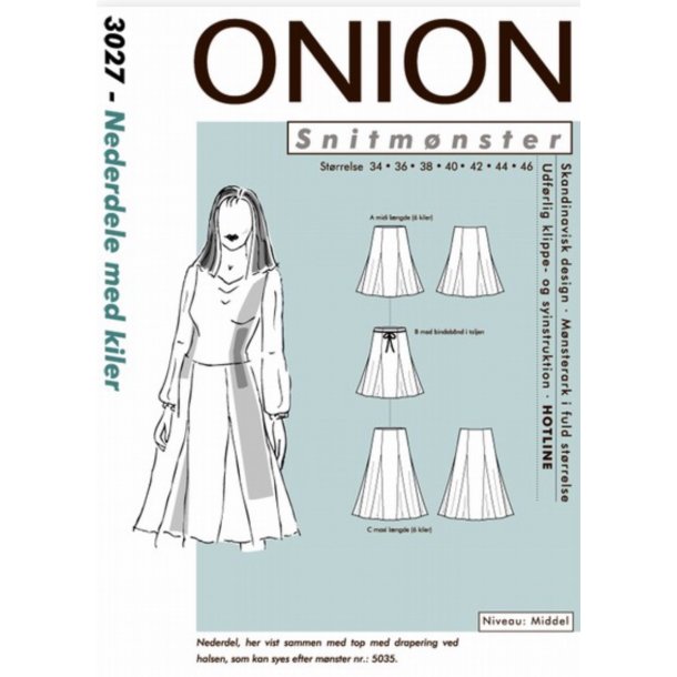 Onion 3027 Nederdel m/kile