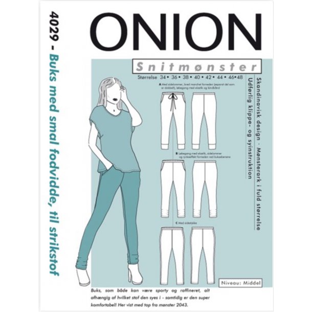 Onion 4029 Buks m. smal fodvidde