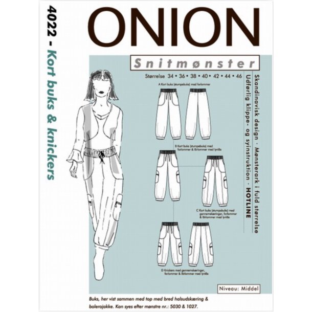 Onion 4022 Buks, kort og knickers