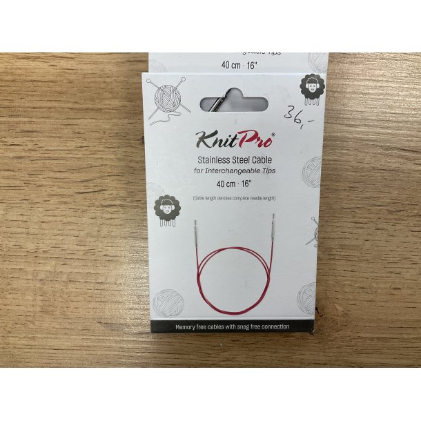 KnitPro wire 40 cm