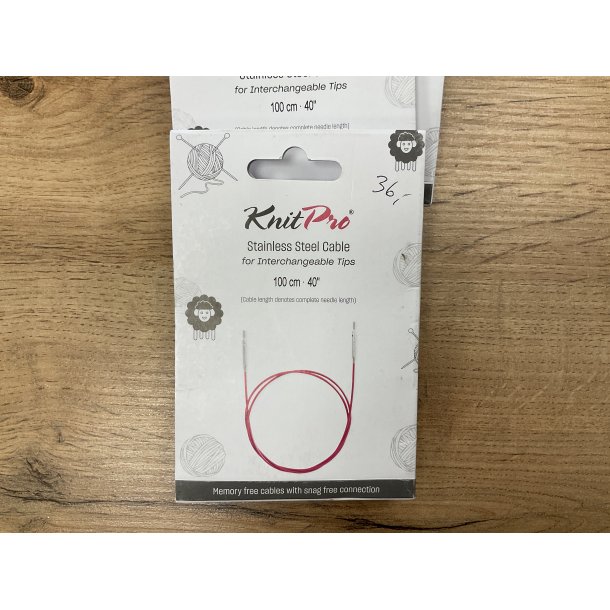 KnitPro wire 100 cm
