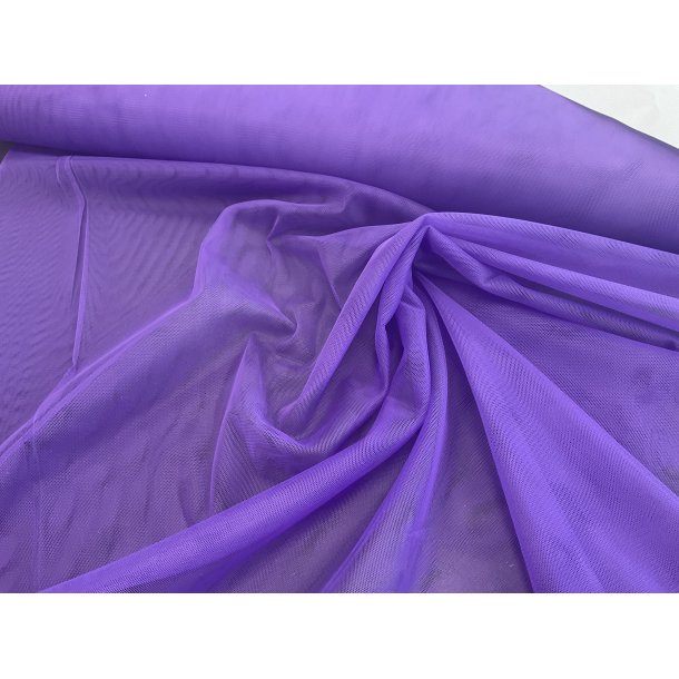 Tyl fin masket bld. Farve lilla 29 kr pr m