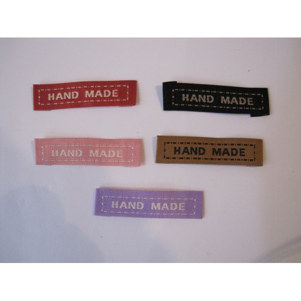Symrke stof, "Hand made" ass. farver