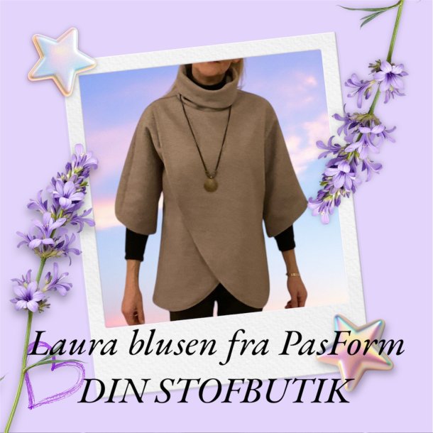 PasForm " Laura" cardiganen BEGGE str er med i samme mnster.