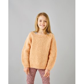 Elsa Basisraglan 6-14år mønster fra Permin. Pind 5 og 6